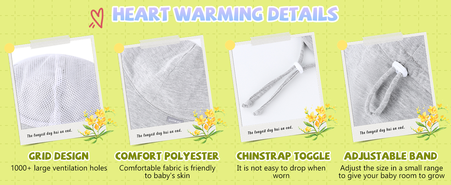 baby bonnets 0-6 months