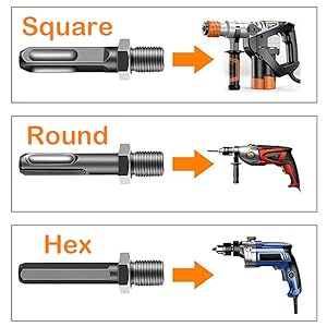 3 accessory connectors