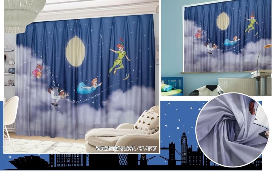 Amazon｜Disney(ディズニー) ピーターパン 壁を飾るアート UV