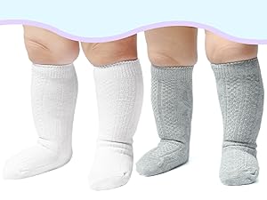 Mini Angel Baby Girl Knee High Socks