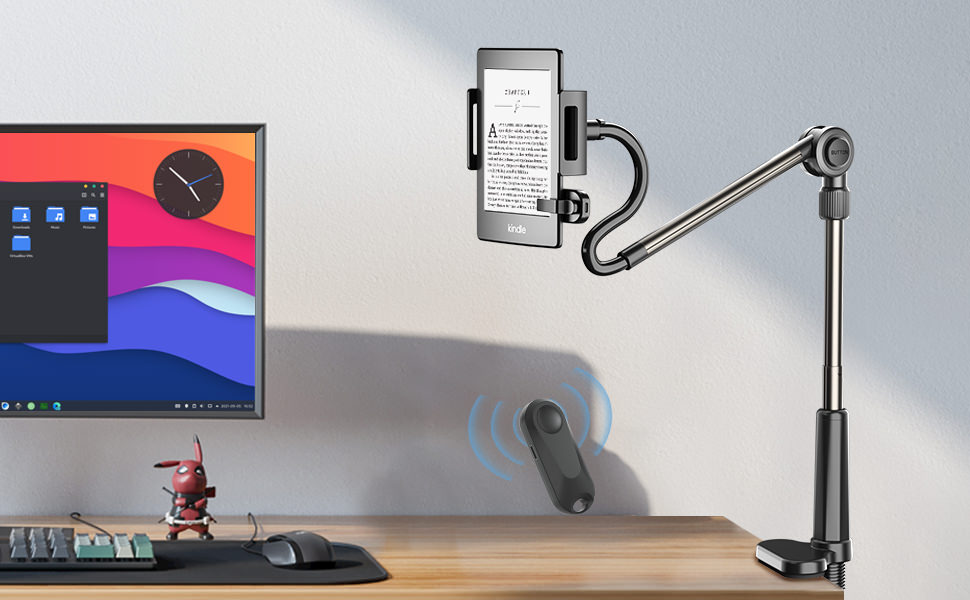 Tablet Holder with Page Turner