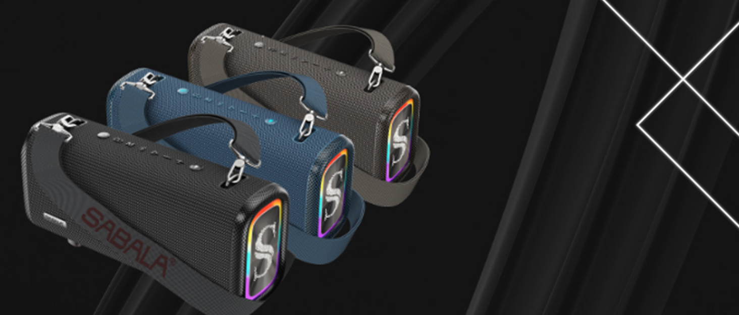 Caixa de Som Bluetooth Estéreo Potente