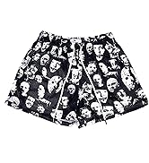DIOTSR Mens Graphic Workout Shorts Drawstring Waist Basketball Shorts Casual Summer Cool Tr...