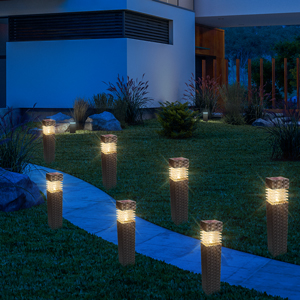 walkway lights solar powered lights