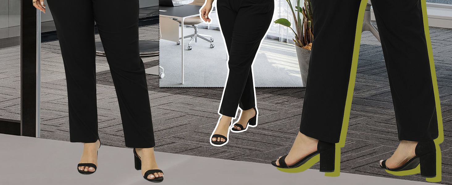 plus size work pants