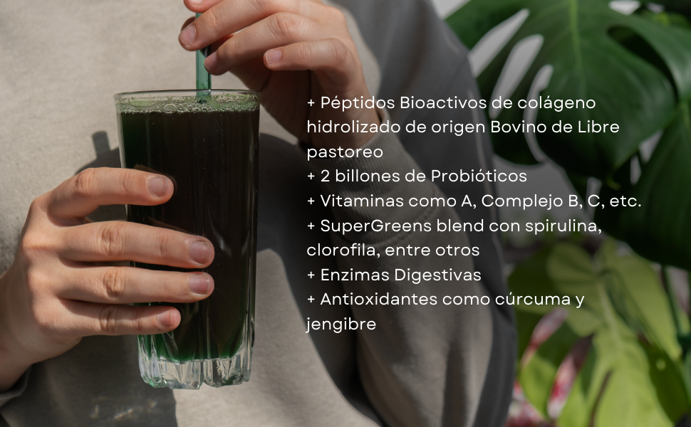glow greens tiene