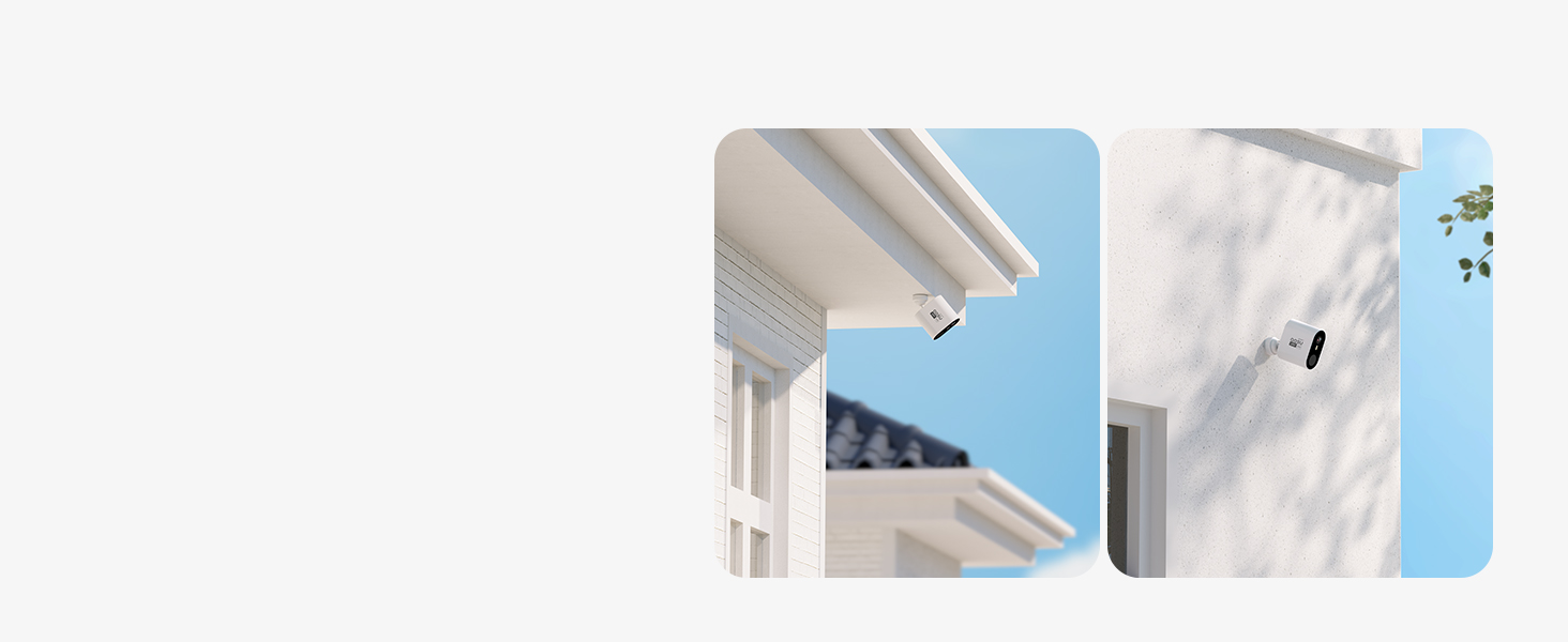 Camera Surveillance WiFi Exterieure sans Fil