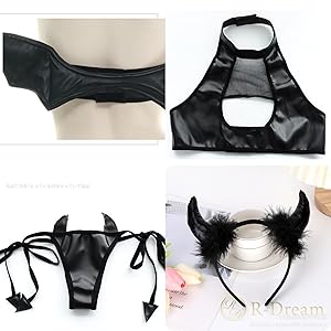 サキュバス　小悪魔　コスプレ衣装 Amazon.co.jp: [SUNNYSTEP] 小悪魔 サキュバス コスプレ 衣装