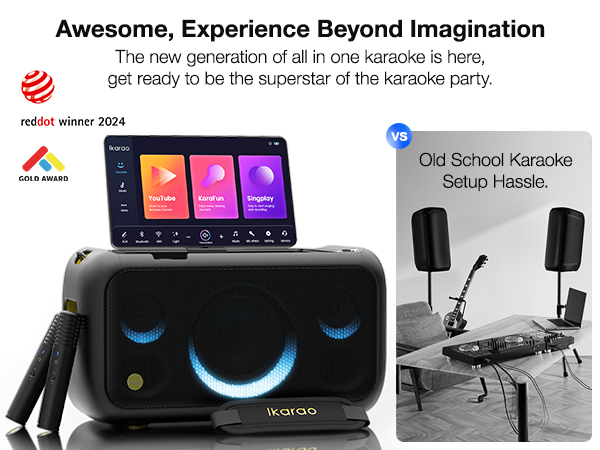 Ikarao Break X1 Karaoke Machine