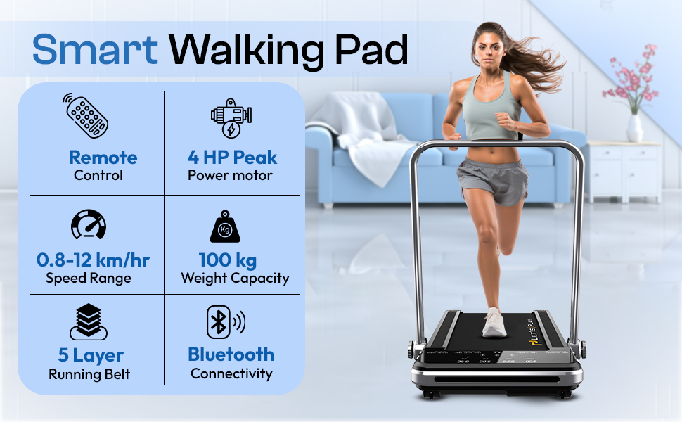 Buy Now Let'S Play Walking Pad Treadmill For Home Foldable 4.5Hp 10 Walking Pad Treadmill For Home Foldable Threadmill For Home Tread Mill For Home Use Walkingpad