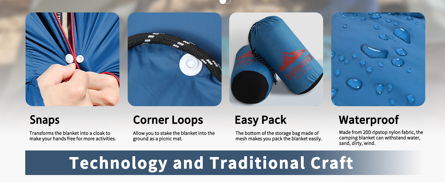 camping poncho