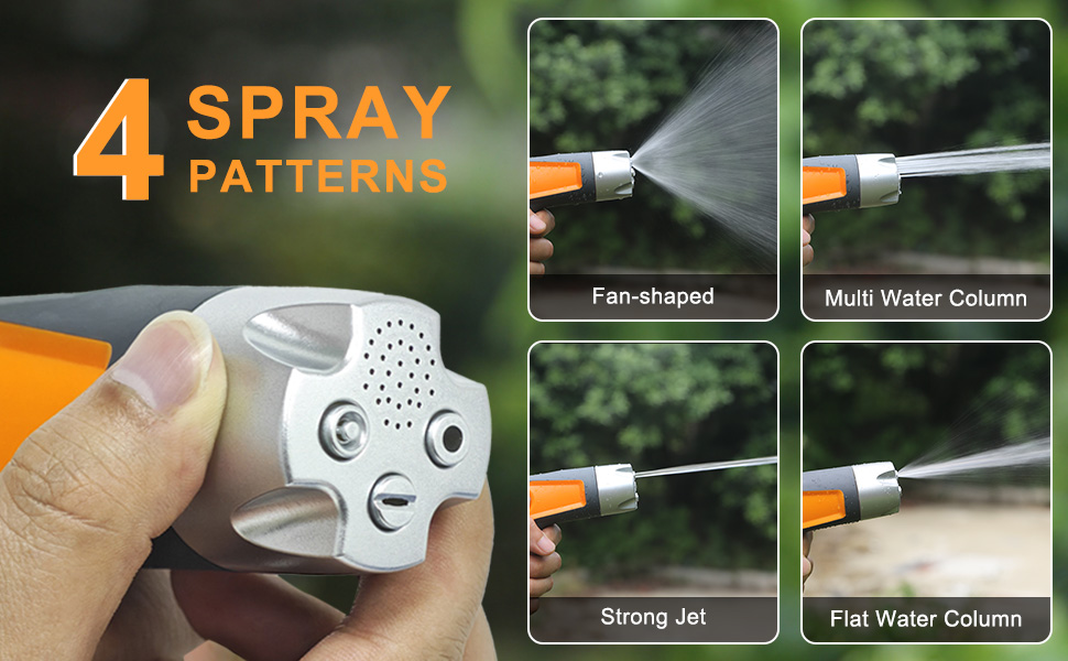 jet nozzle for garden hose
