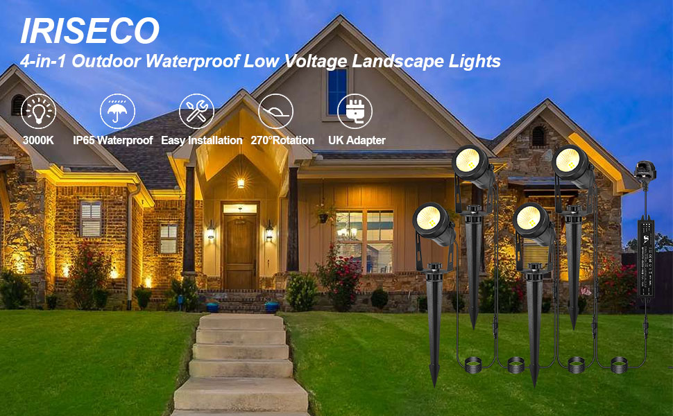 12V voltage landscape lights