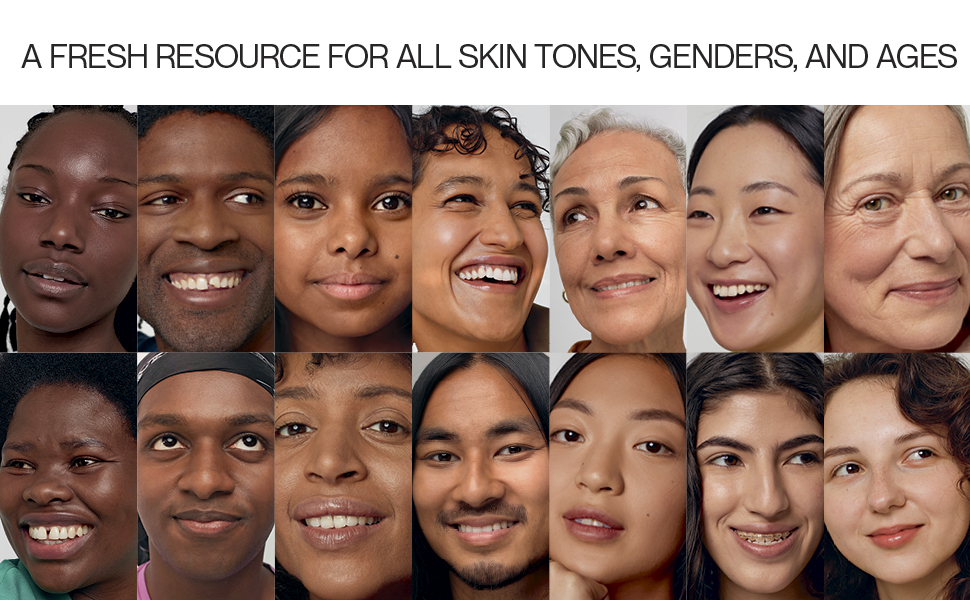 a resource for all skin tones, genders, and ages