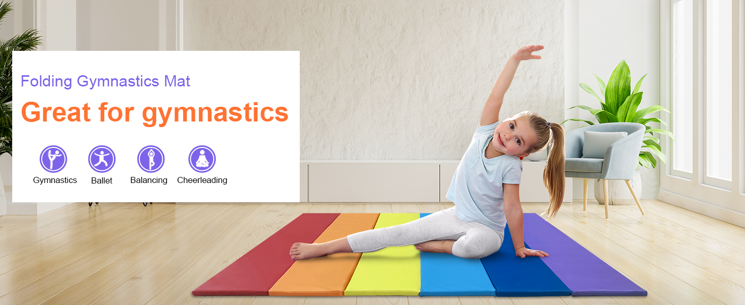 gymnastics bar with mat