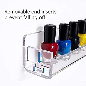 Essential Oil Stand Holder Acrylic Nail polish Organizer Wall mounted