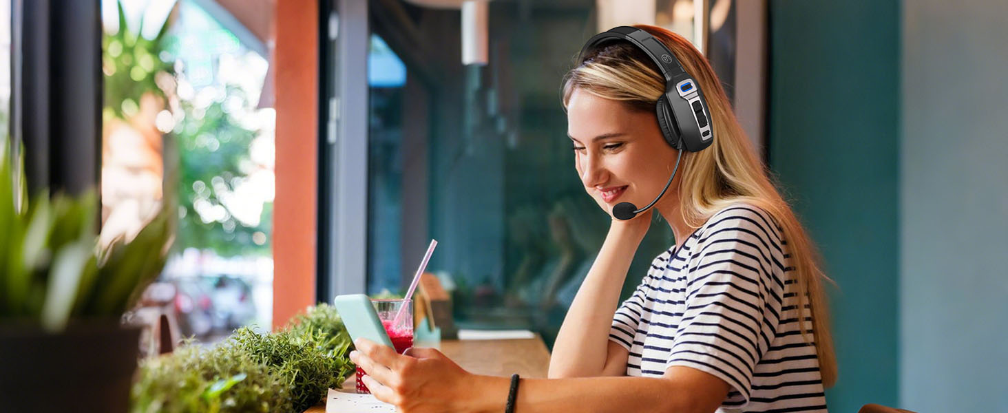 Trucker bluetooth headset