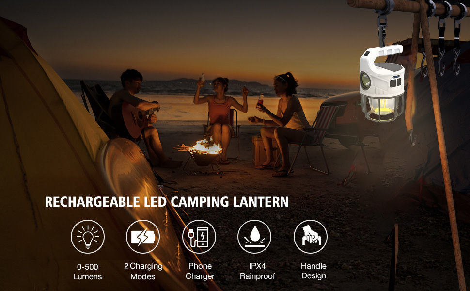 rechargeable camping lantern