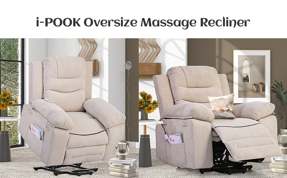 Lift Chairs Recliners for Elderly Adults, Electric Power