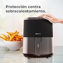 Friteuse diététique / 4 litres / 9 menus / 1400 W de puissance