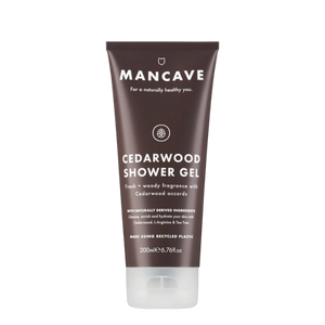 ManCave cedarwood shower gel 200ml 