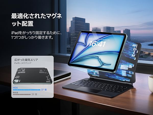 Amazon.co.jp: iPad マジックキーボード HOU iPad Air 11インチ