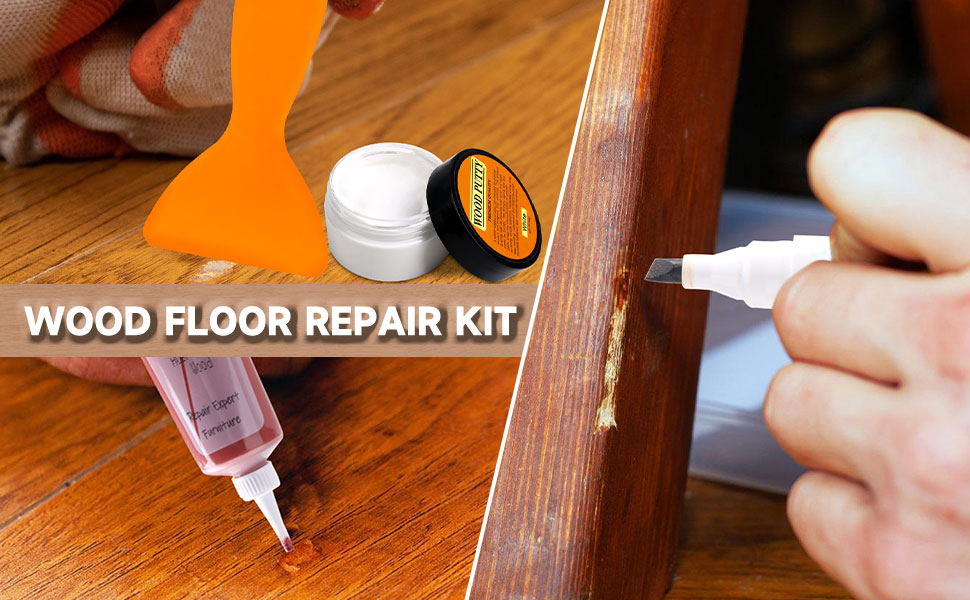 Wood Floor Scratch Repair 45ml large Wood Filler