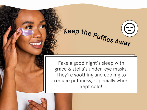 Best eye patches for puffy eyes. Rejuvenate tired skin and dark circles with a cooling effect
