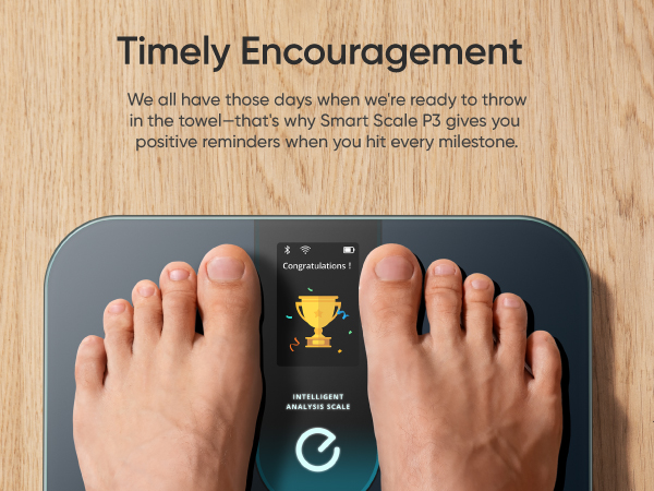 eufy by Anker Wi-Fi Fitness Tracking Smart Scale P3