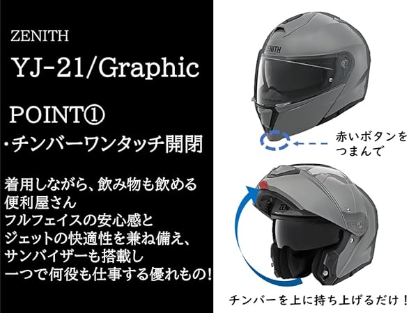 Amazon | ヤマハ(Yamaha)バイクヘルメット システム YJ-21 ZENITH サン