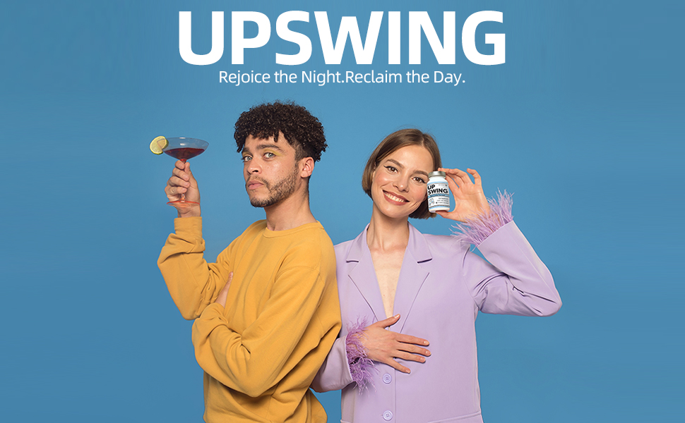 Upswing Vitamin C B12, L-Cysteine HCL Post-social Recovery, Food Supplement