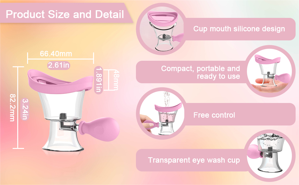 Eye Wash Portable Cup