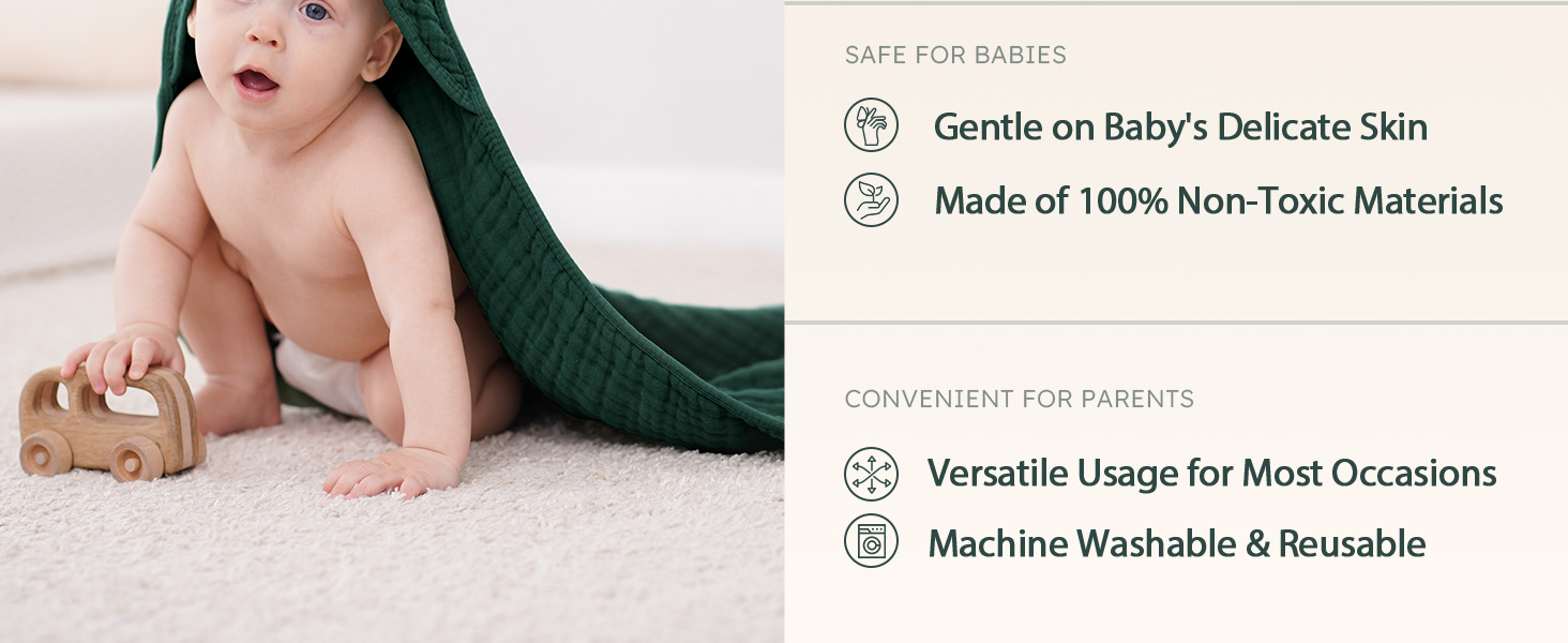 Hooded Baby Towels