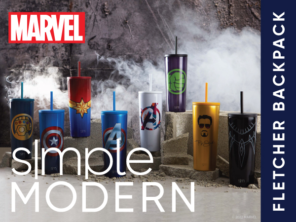 Simple Modern + Marvel Fletcher Backpack