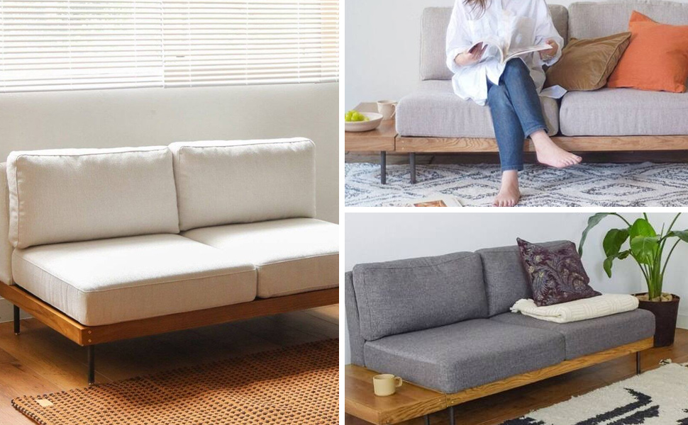 Amazon｜JOURNAL STANDARD FURNITURE LILLE SOFA 2P GY 二人用