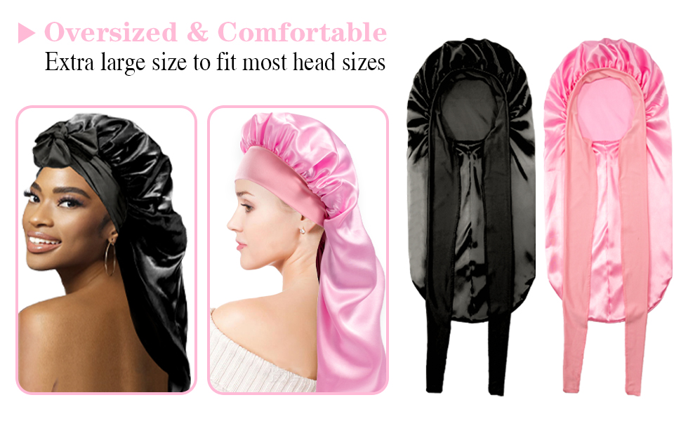 silk bonnet for sleeping