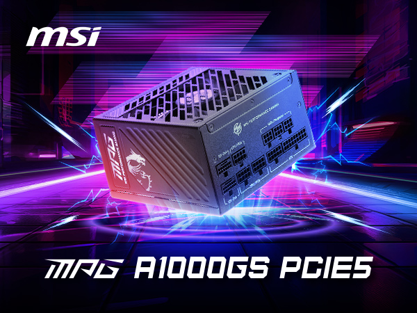 A1000GS PCIE5 1000W 電源ユニット Amazon.com: MSI MPG A1000GS PCIE5, Fully Modular Gaming