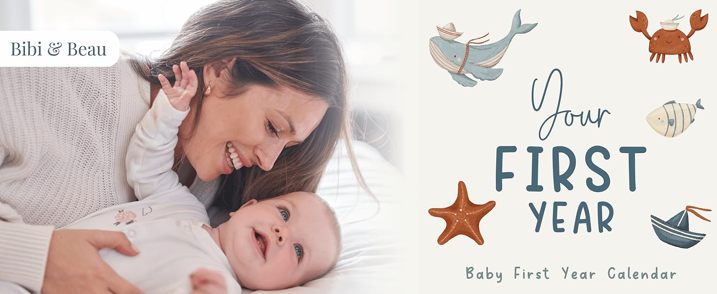 Baby Calendar - Nautical 