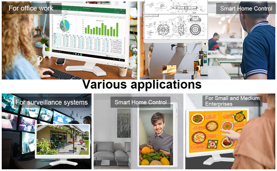 Designed for touch application scenarios