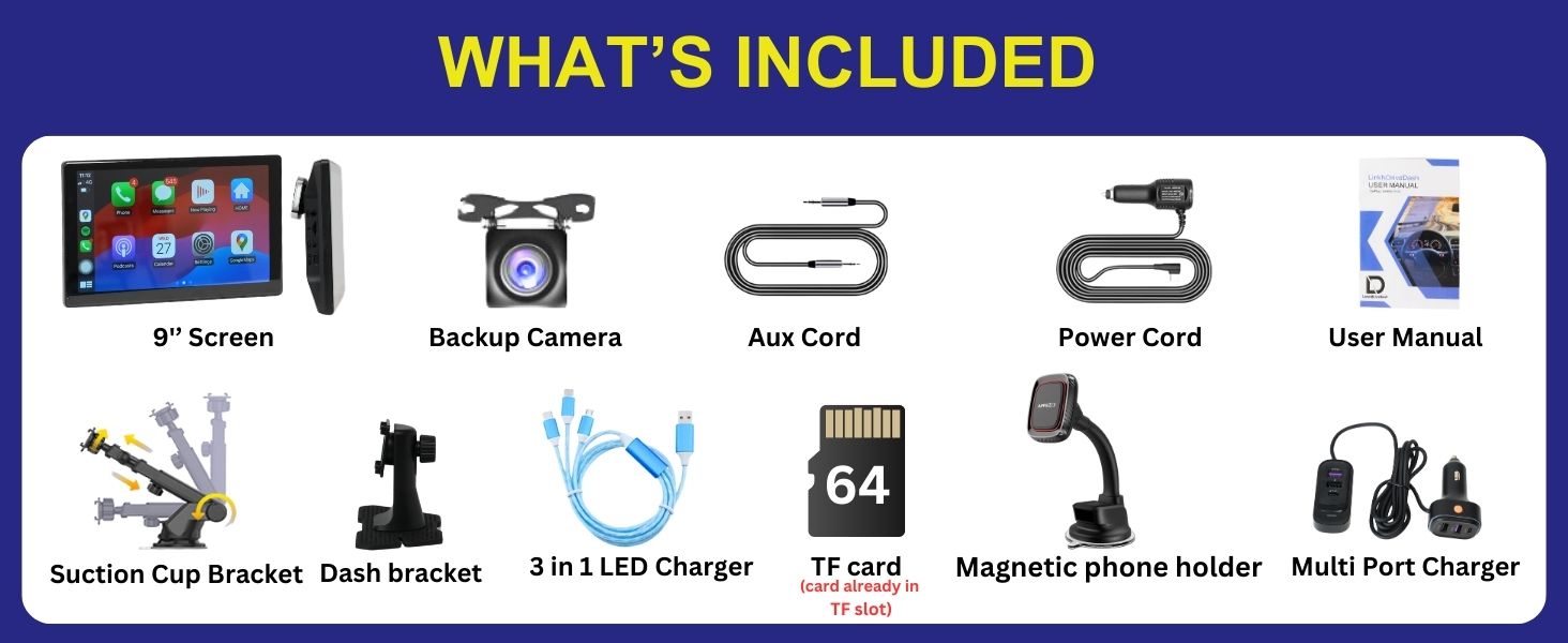 integracion carplay para carro, accessorios de carro, para coches, camara de coche, estereo