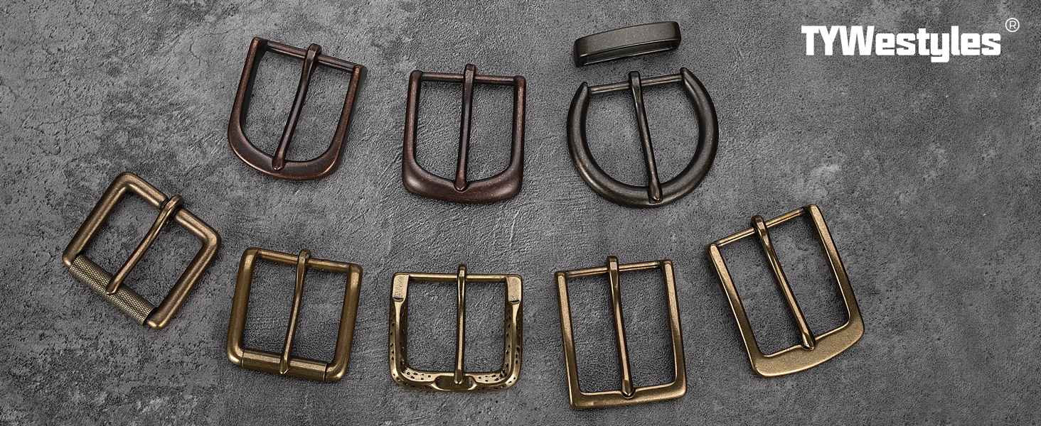 1.5 inch brass belt buckle