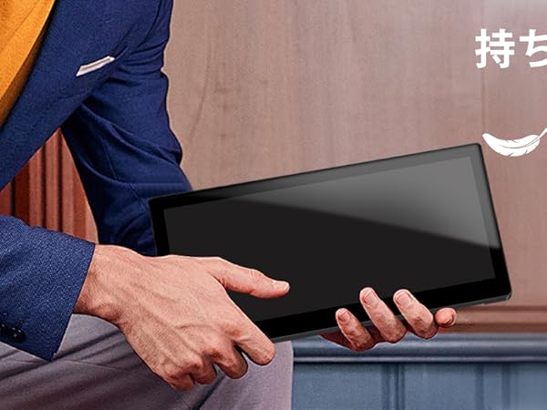Amazon.co.jp: 10.3インチ小型タッチスクリーンモニター、400cd