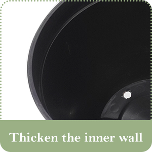 Add materials to thicken the walls of the pot and make them Stable and Durable