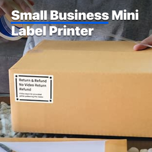 Small Business Label Printers qr code bar code time printer
