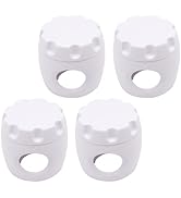 ZHMEINA 4 Pack Door Knob Safety Cover for Kids, Door Knob Cover, Screw Thread Design, Doors Knobs...