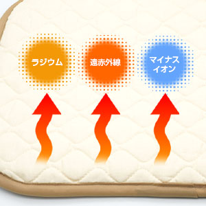 Amazon.co.jp: あかりミニ 岩盤浴 遠赤外線マット 北投石 椅子