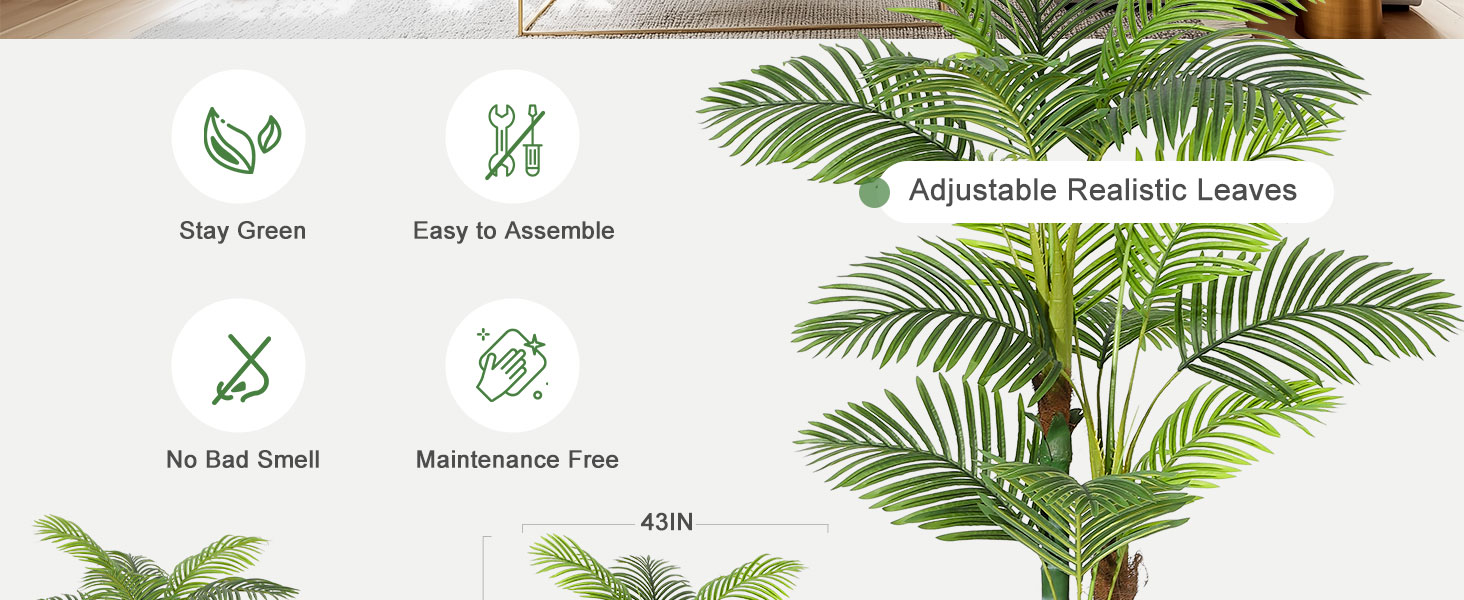 artificial tree palm tree