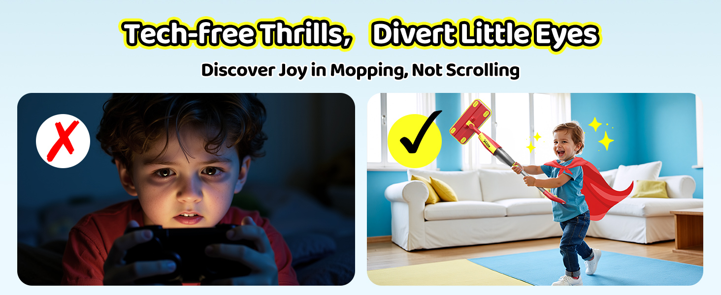 Toy Spray Mop not only teaches practical skills but also adds a splash of fun to every chore.