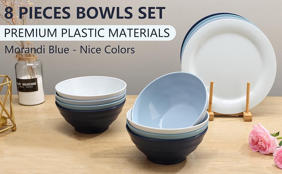 breakfast bowls,bowl set,camping bowl,kids bowls,plastic bowls for children,plastic bowls large
