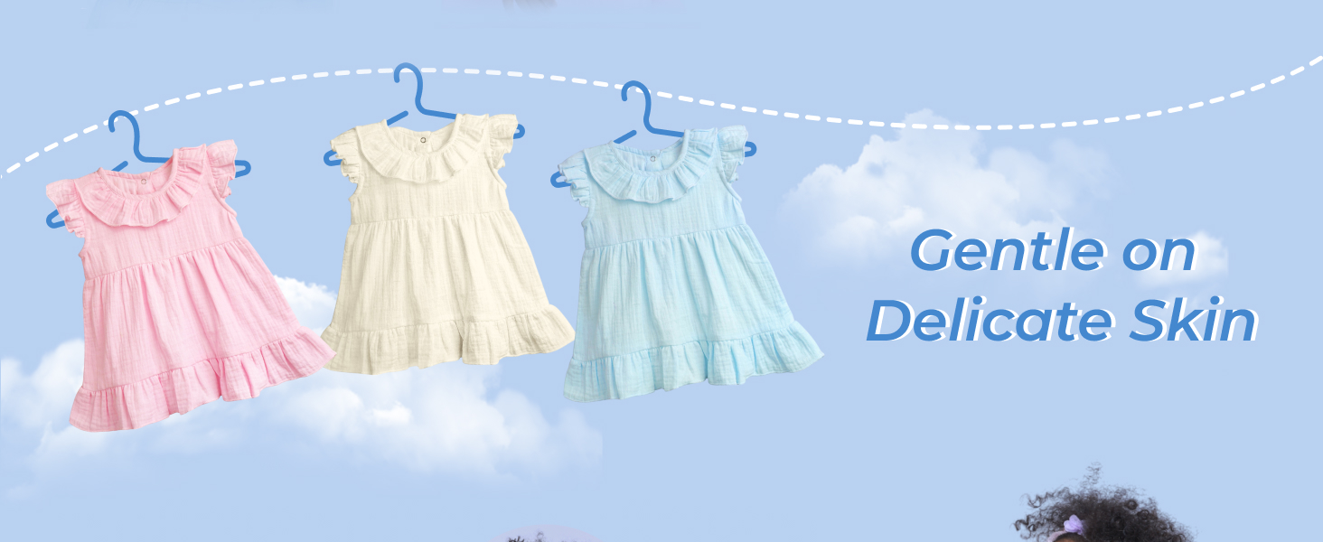 فستان صيفي للبنات الصغيرات، فستان عيد ميلاد من الكتان للرضع والأطفال الصغار، خفيف الوزن وناعم من لؤي، مناسب لعمر من 0 إلى 3 سنوات 21 بيبي فروك